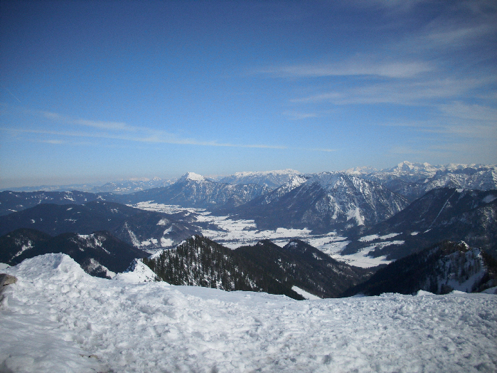2009 vom Hochfelln gen Osten
